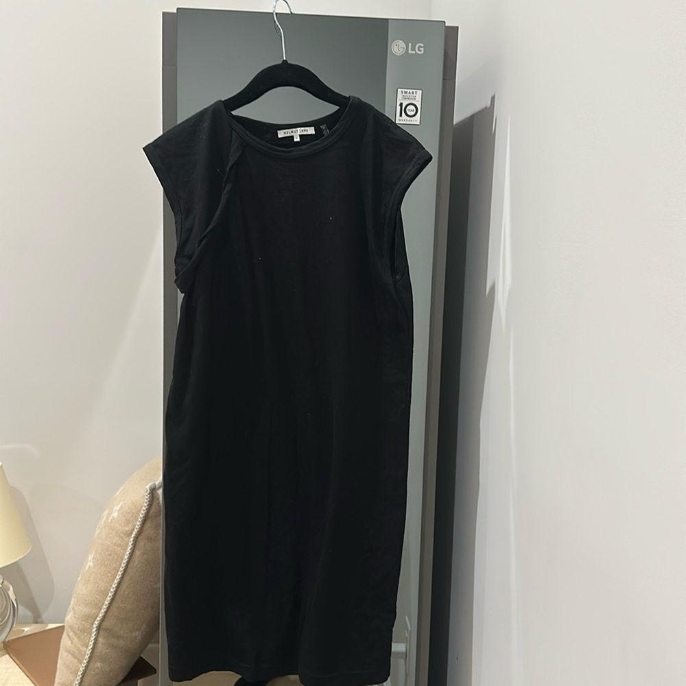 Helmet lang t shirt dress size small